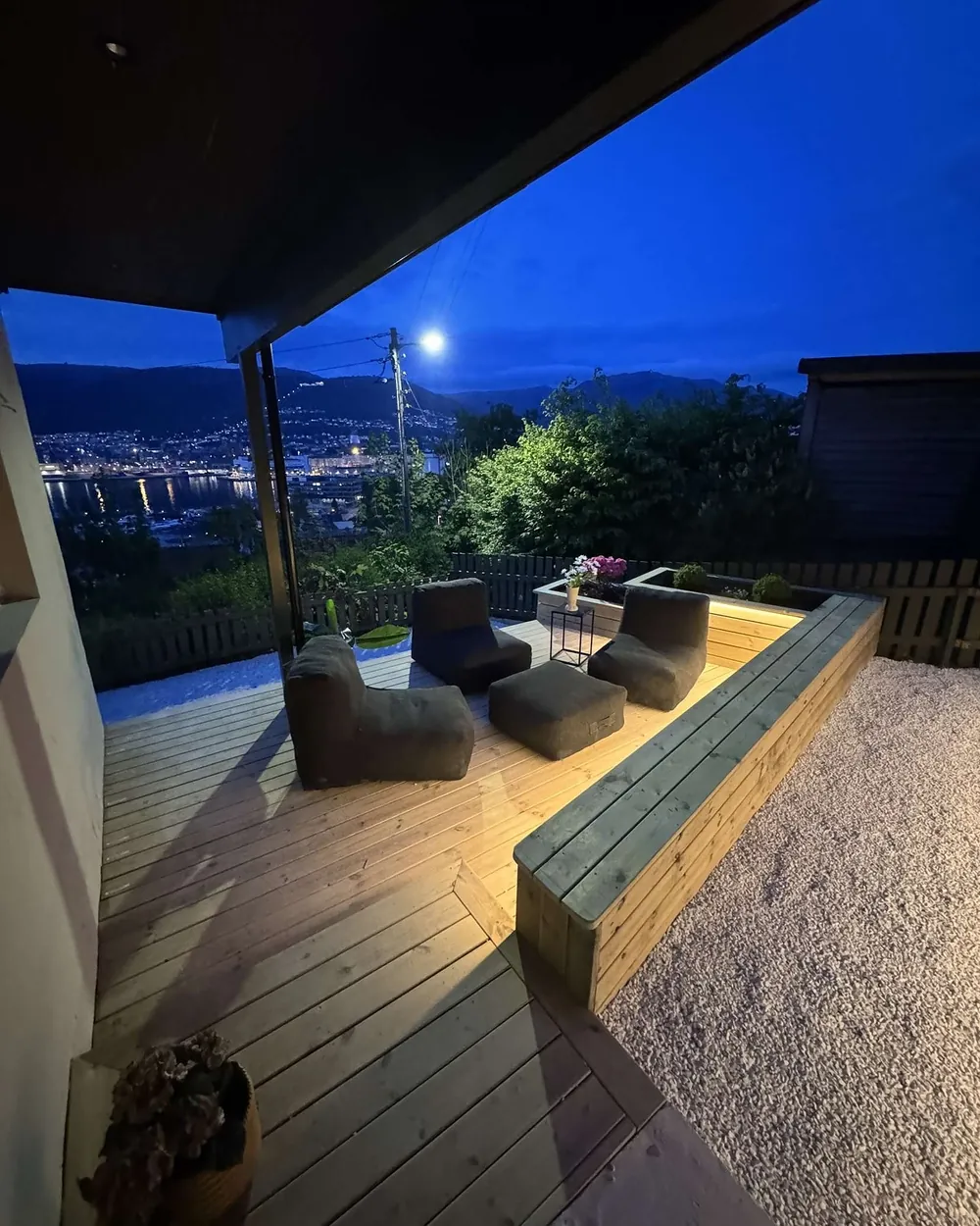 Terrasse og uterom