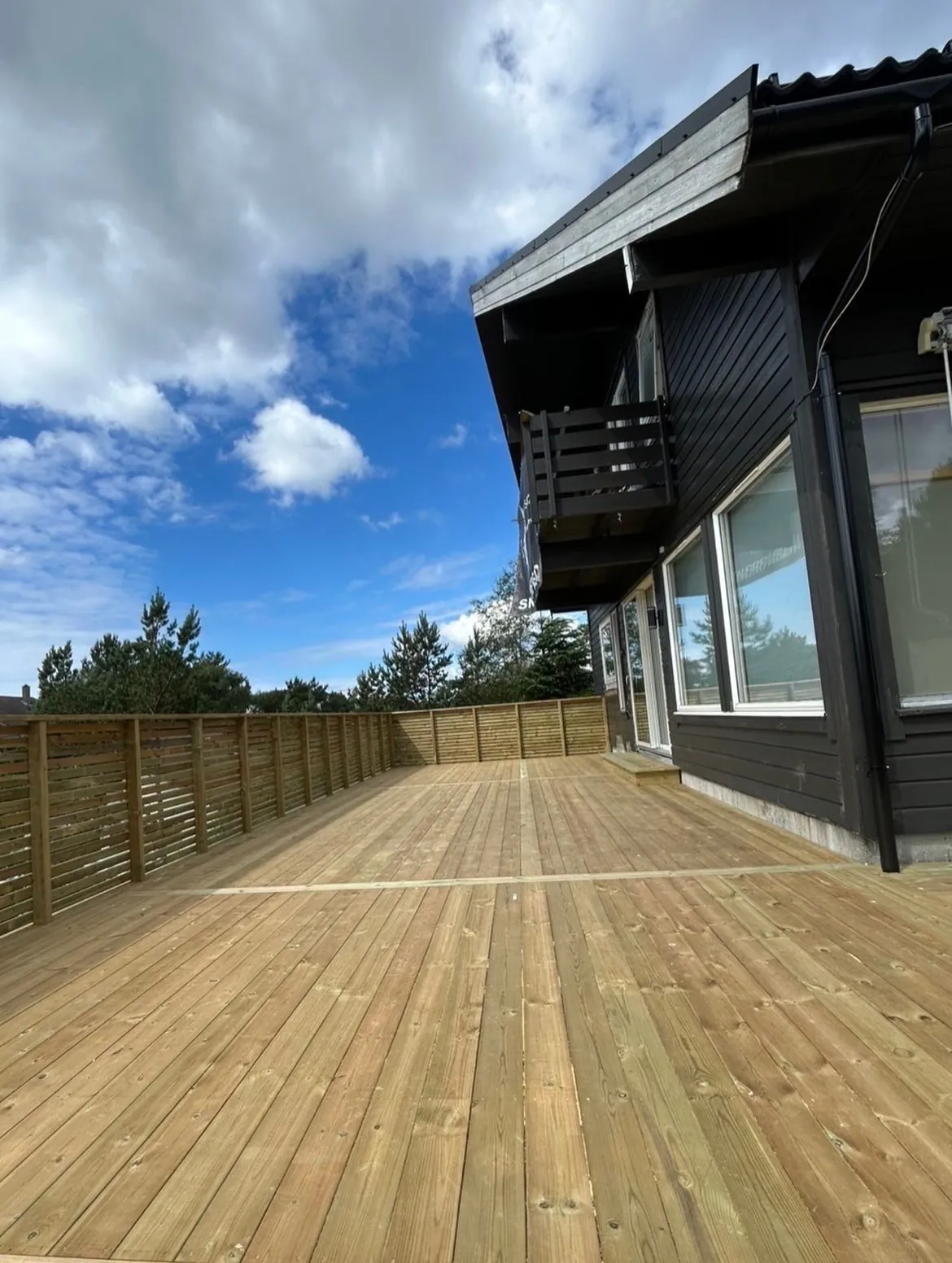 Huset med den nye terrassen